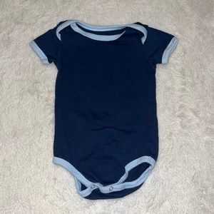 (3 for $10) baby bug blue bodysuit